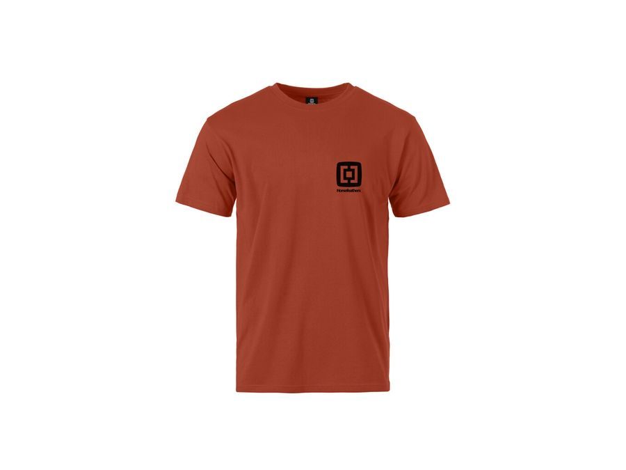 Pánské tričko s krátkým rukávem HORSEFEATHERS Mini Logo, ginger