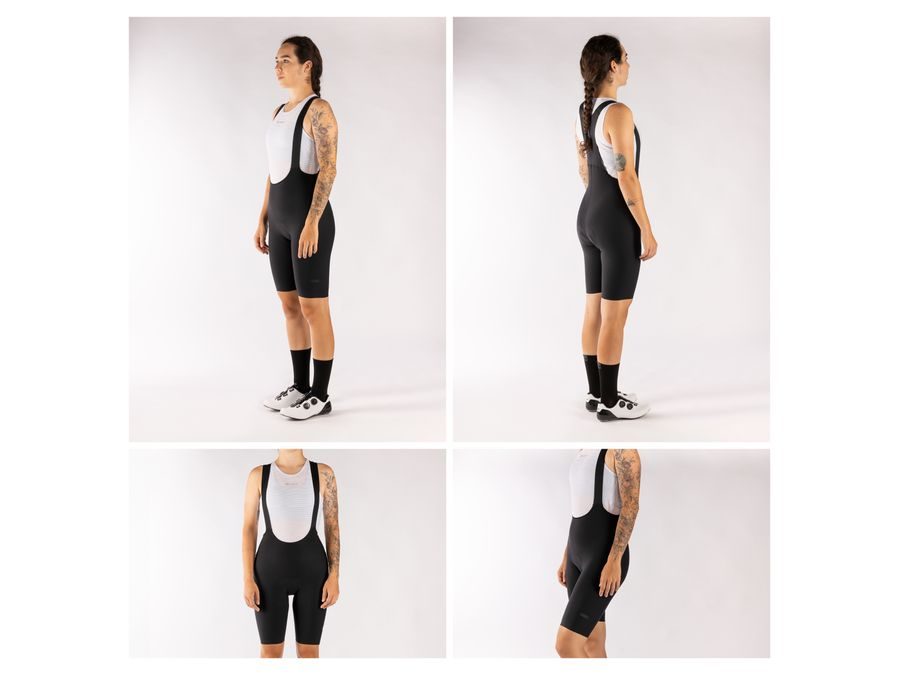 Dámské kraťasy se šráky a vložkou FORCE ACTION LADY, černé