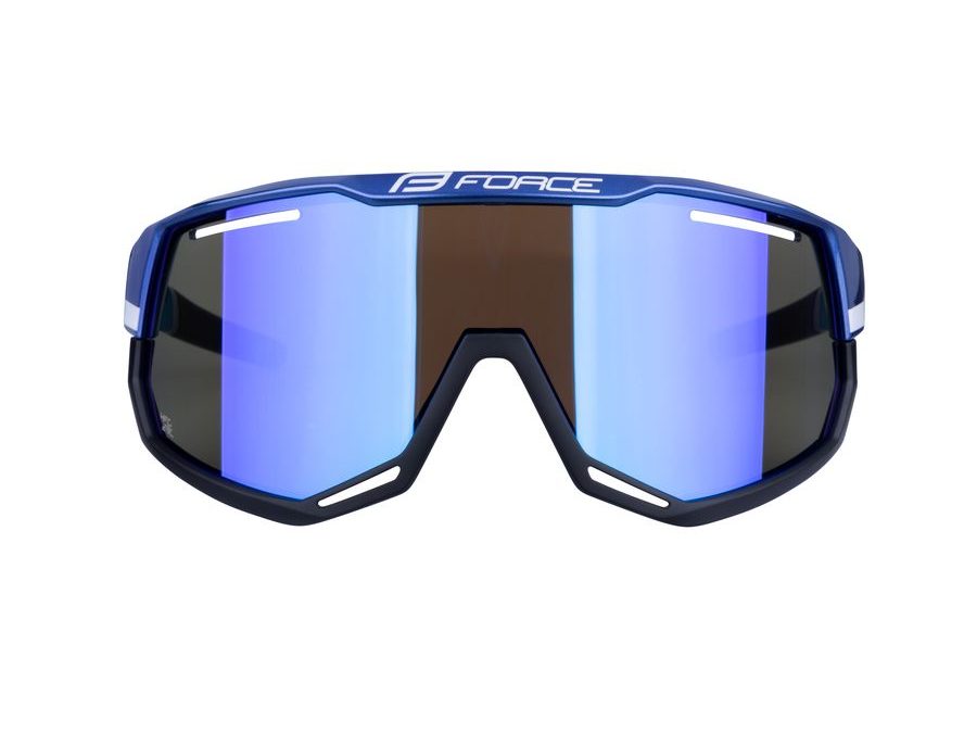 brýle FORCE ATTIC fial.-modré,modré zrc. sklo