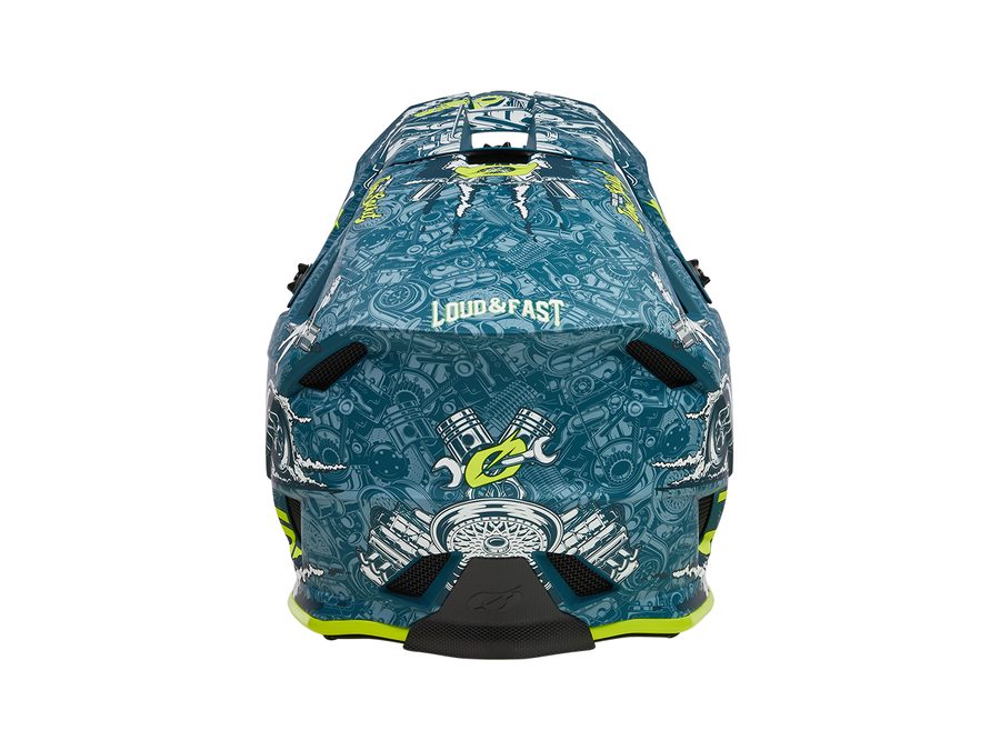 Integrální helma Oneal BLADE HR teal/neon yellow