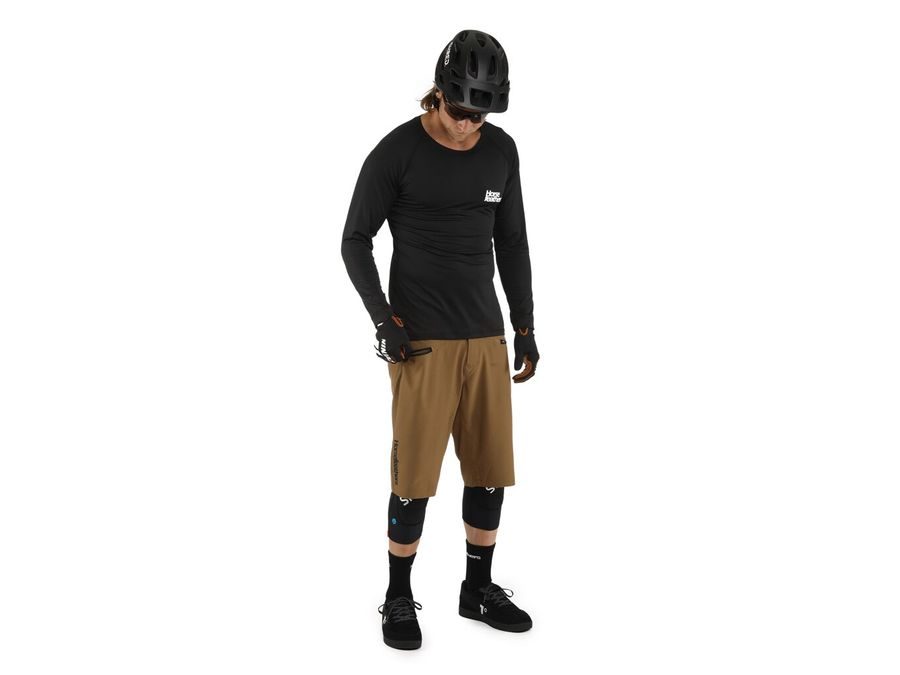 Pánské termo triko s dlouhým rukávem HORSEFEATHERS Hart LS, black