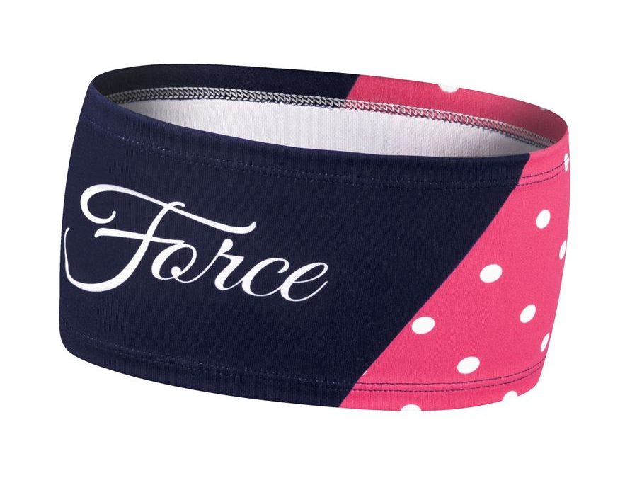 Čelenka FORCE FIT POINTS růžovo modrá UNI