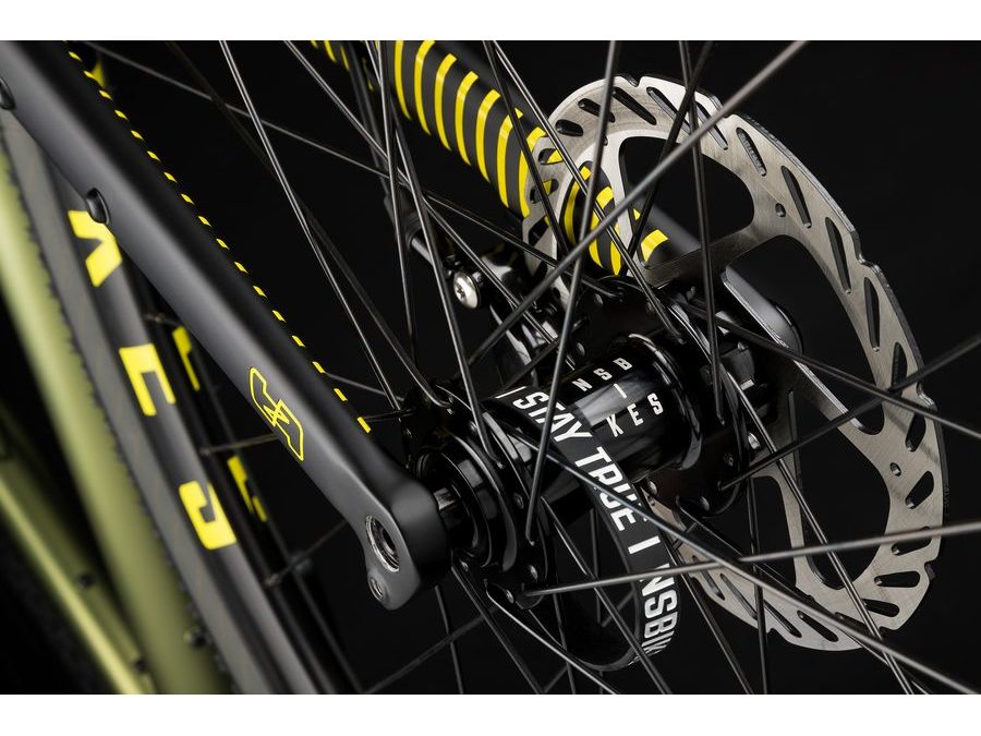 Gravel kolo NS Bikes RAG + 1 zeleno/černý