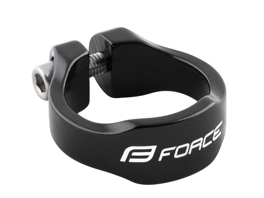 Objímka sedlovky FORCE na inbus 31,8mm Al, černá