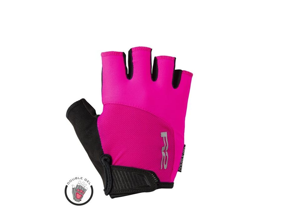Letní krátkoprsté rukavice R2 VITTORIA ATR50F, růžové