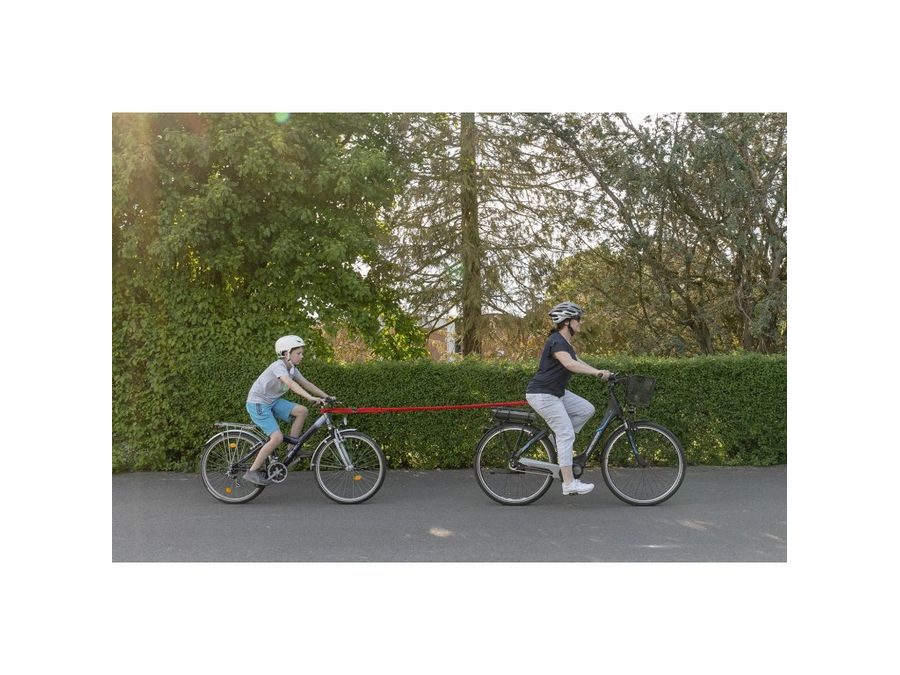 lano tažné M-Wave na kolo/lyže do 100kg