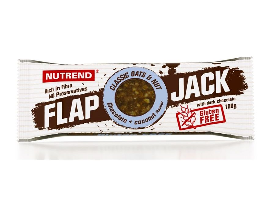 Tyčinka FLAPJACK 100g čokoláda+kokos s h.čokoládou