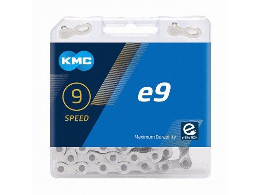 ŘETĚZ KMC E9 STŘÍBRNÝ BOX