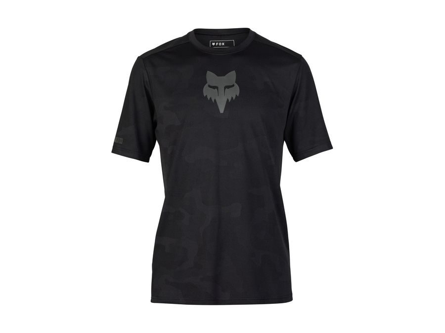 Pánský dres s krátkým rukávem Fox Ranger Tru Dri Ss Jersey, Black