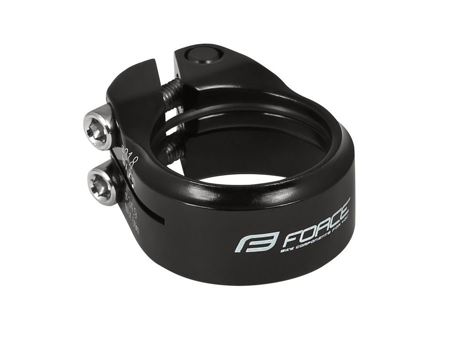 Objímka sedlovky FORCE 31,8 mm, pro karbonové rámy 34,9 mm