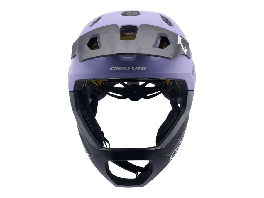 Dětská helma CRATONI MadCat MIPS Purple/Black Matt - S/M (49-56cm)