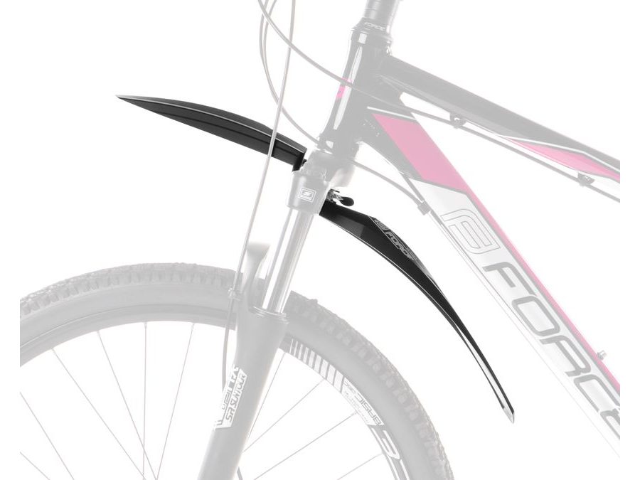 blatník F WIGO na odpruž.vidlici 24-27,5"plast,črn