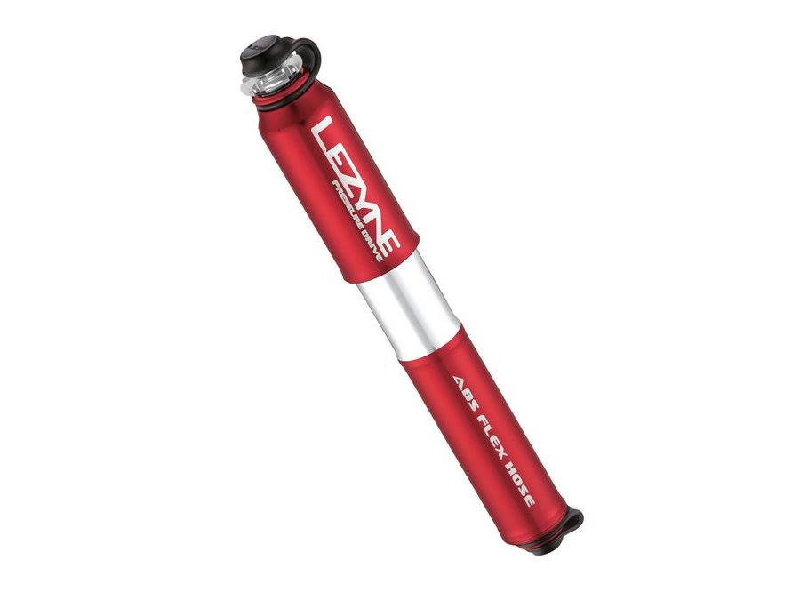 Rámová hustilka LEZYNE PUMP HAND PRESSURE DRIVE - S RED GLOSS