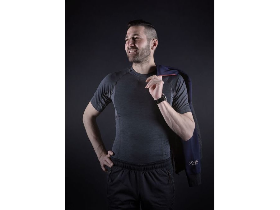 Funkční triko FORCE BREEZE krátký rukáv, šedé