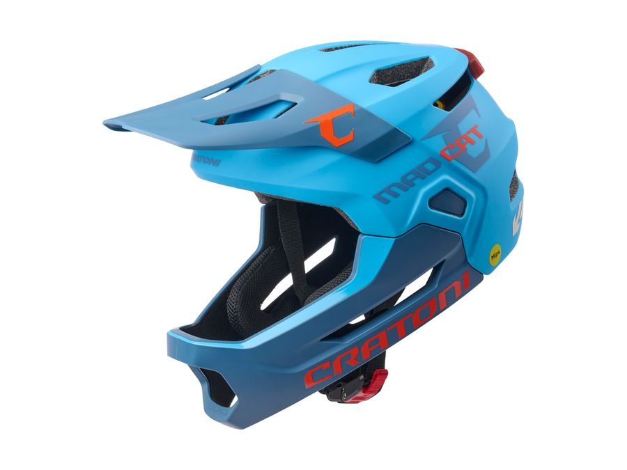 Dětská helma CRATONI MadCat MIPS Blue Matt - S/M (49-56cm)