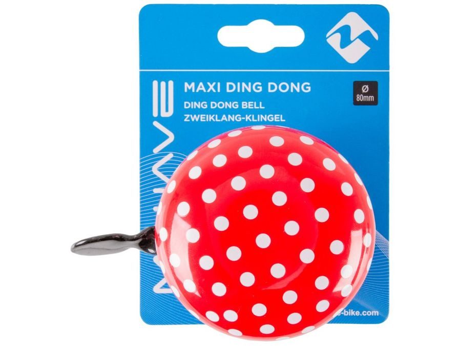 Zvonek M-Wave velký červený