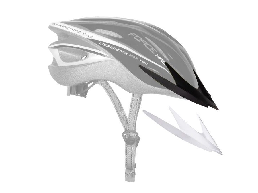 Helma FORCE HAL, černo-oranžovo-bílá