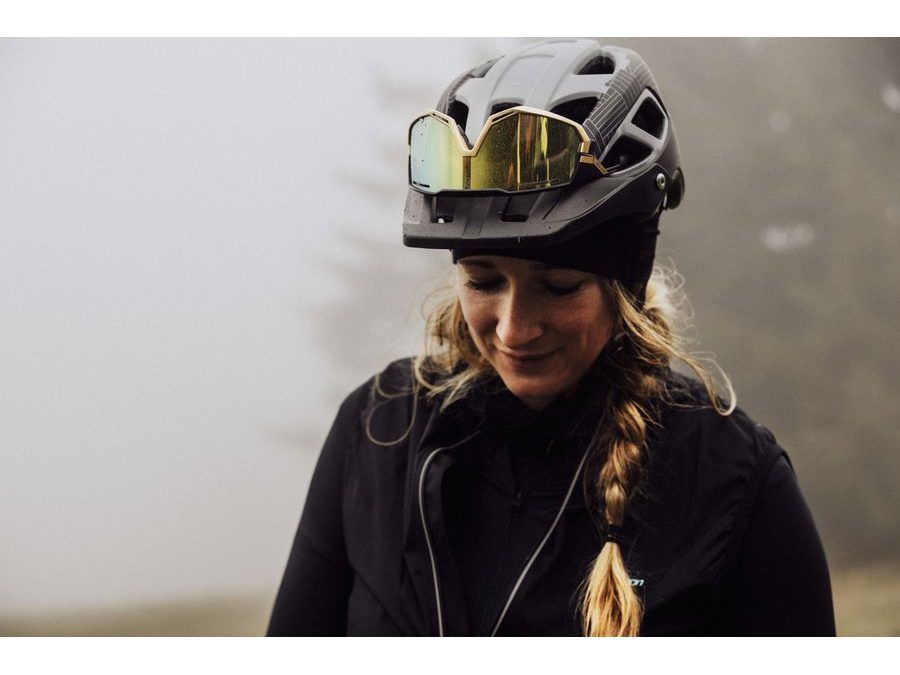 brýle FORCE ATTIC černo-zlaté, zlaté zrc. sklo