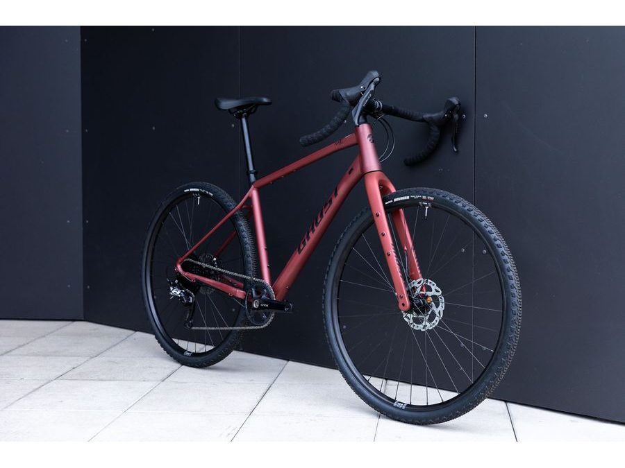 Gravel kolo GHOST Asket Advanced AL Red/Black