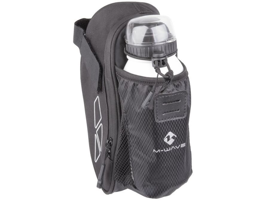 Brašna podsedlová s kapsou na láhev M-Wave