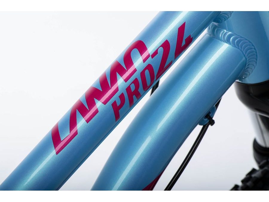 Dětské kolo GHOST Lanao 24 Pro Baby Blue/Magenta Gloss