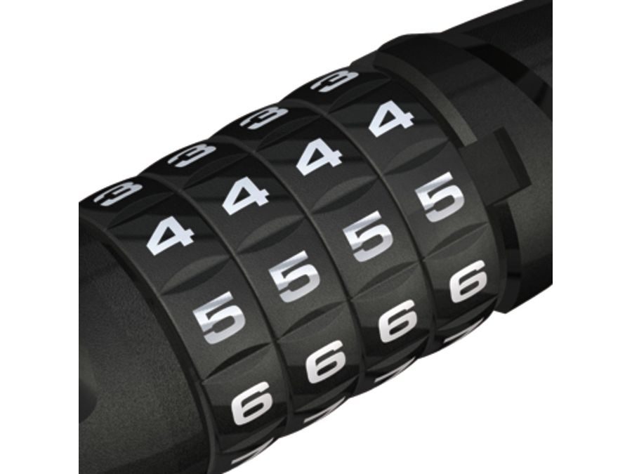 Zámek na kód Abus 6615C/85/15 black Tresorflex