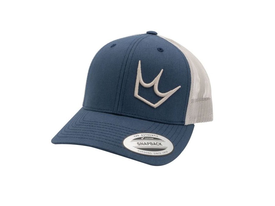 Kšiltovka PEATY'S PUBWEAR TRUCKER CAP CROWN, navy-silver