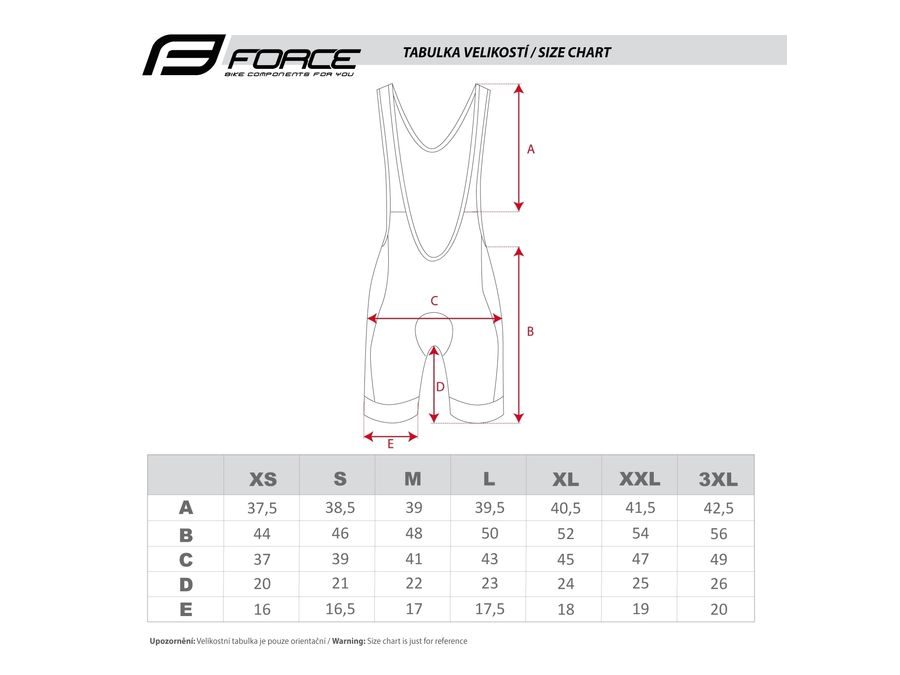 Pánské kraťasy se šráky a vložkou FORCE STRIPE, černo-červené
