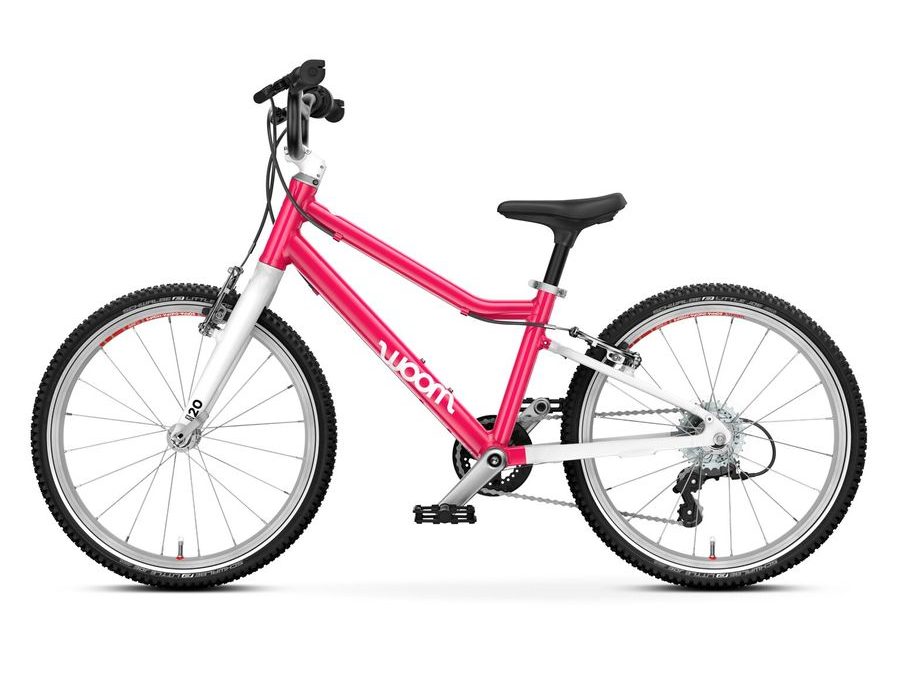 Dětské kolo Woom GO 4 20" - Hot Pink (Růžová) 2025