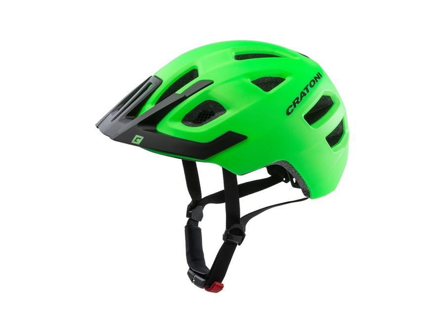 Dětská helma Cratoni Maxster Pro, lime-black matt