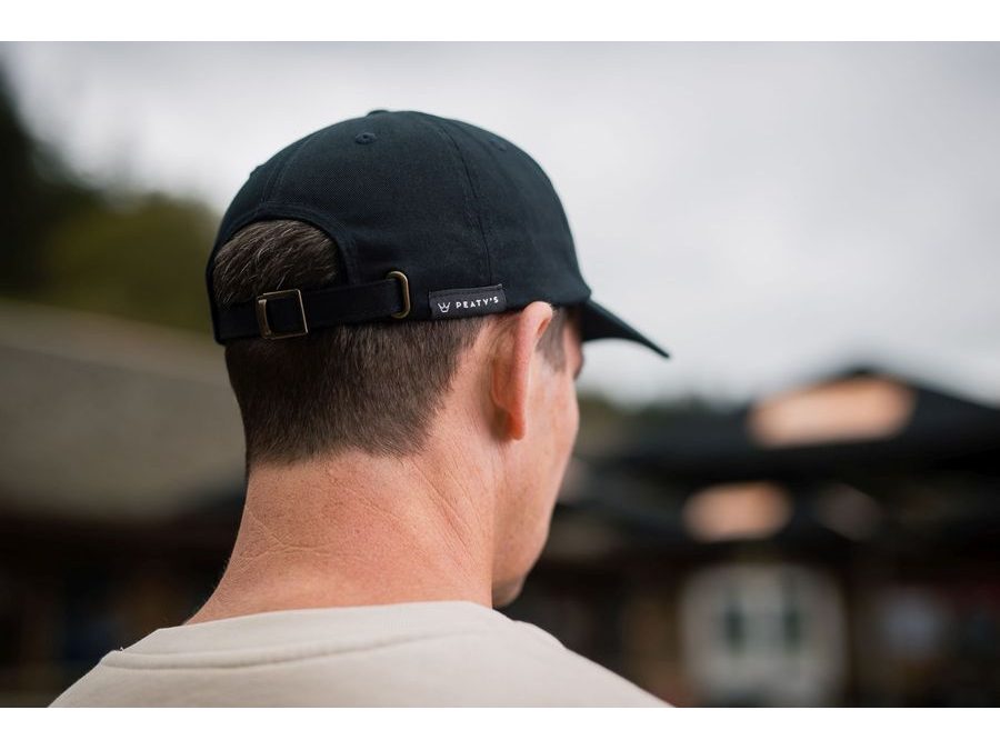 Kšiltovka PEATY'S PUBWEAR 6 PANEL CAP - SPEED PRODUCTS BADGE, black
