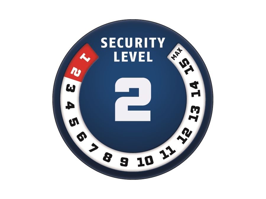 Zámek na kód Abus 1200/60, web black černý