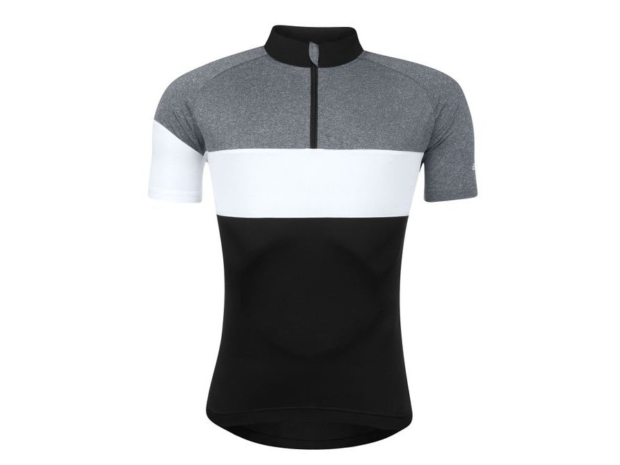 Pánský dres s dlouhým rukávem FORCE VIEW, černo-šedo-bílý