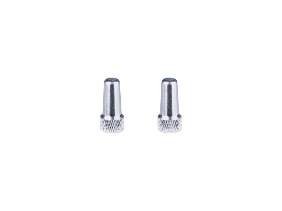 Čepičky galuskového ventilku FORCE hliníkové, stříbrné