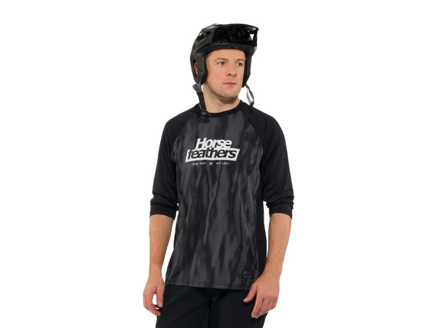 Dres s 3/4 rukávem HORSEFEATHERS Spike 3/4, halftone-black