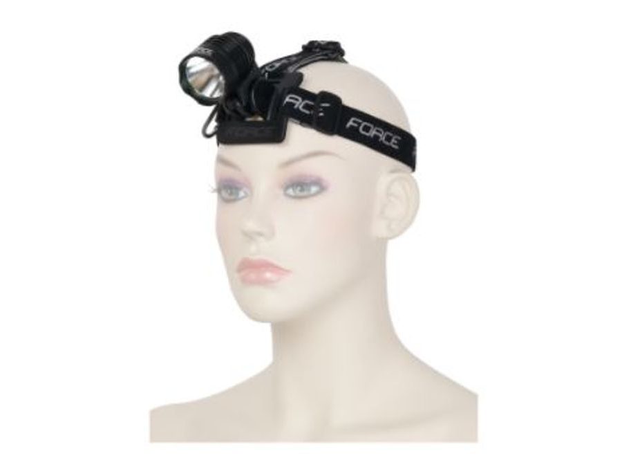 Přední světlo Force GLOW-3 1000LM CREE LED, černé