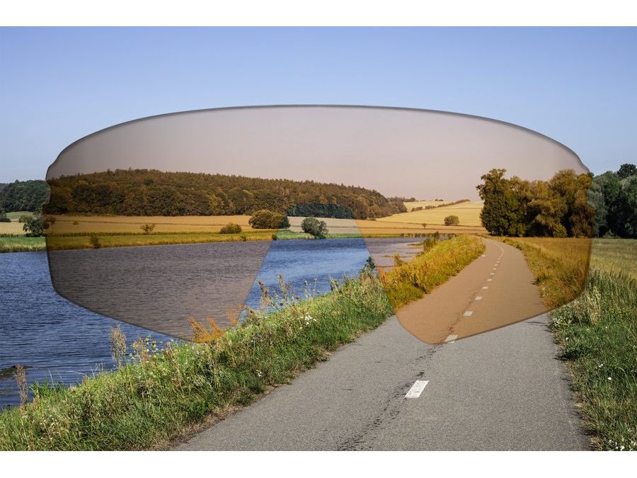 brýle FORCE ATTIC černo-zlaté, zlaté zrc. sklo