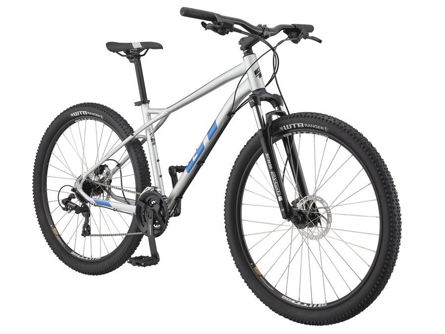 Pánské horské kolo GT Aggressor Expert SHIMANO 29" - Stříbrná