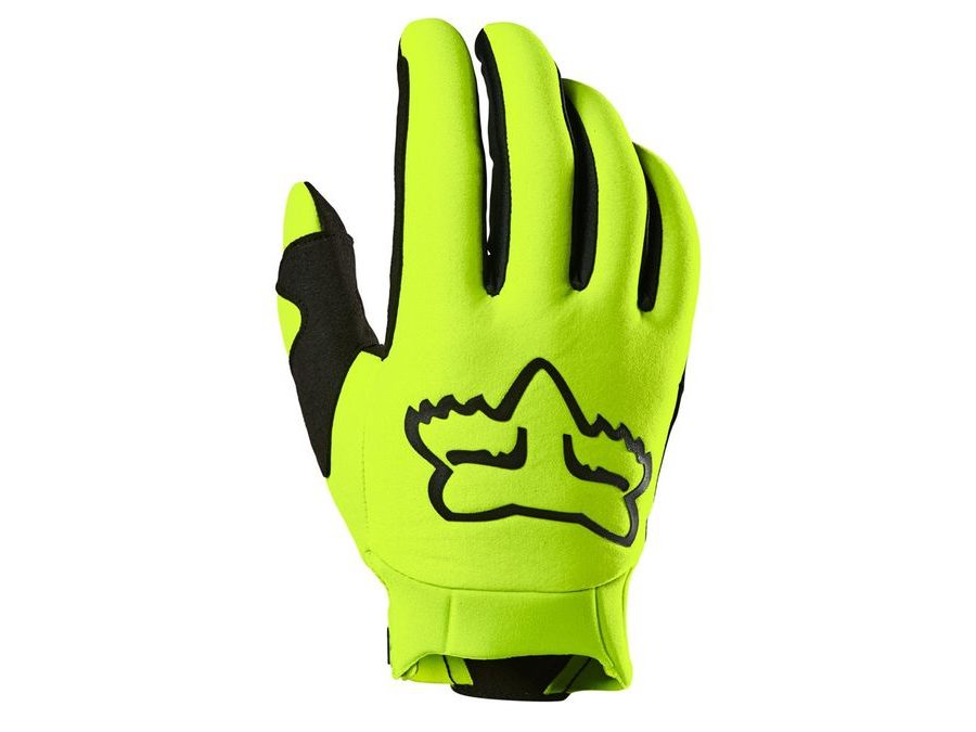Podzimní/zimní rukavice FOX Defend Thermo Off Road, žluté