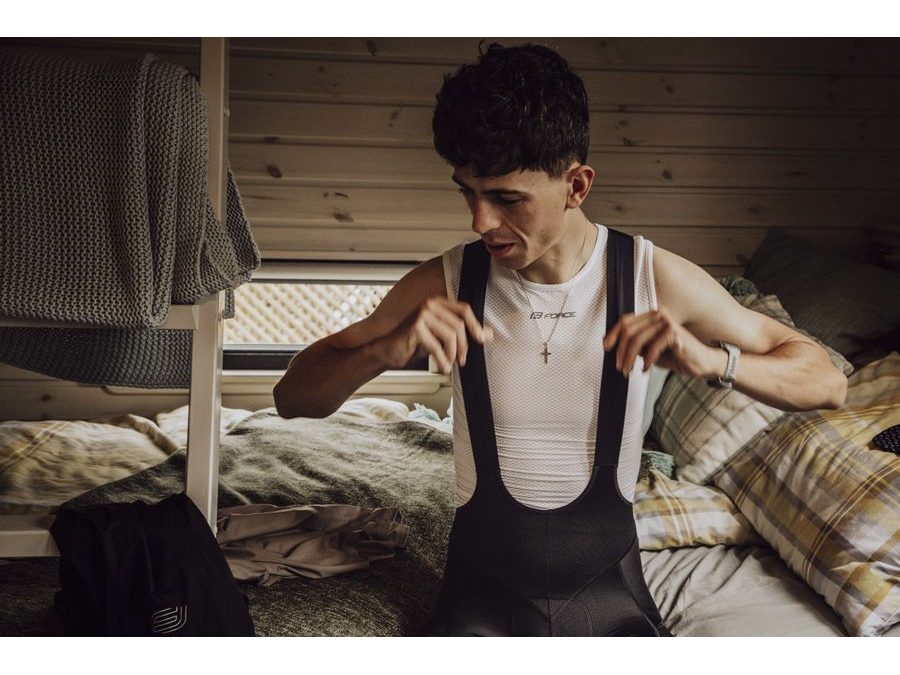 Funkční triko FORCE VENT bez rukávů, bílé