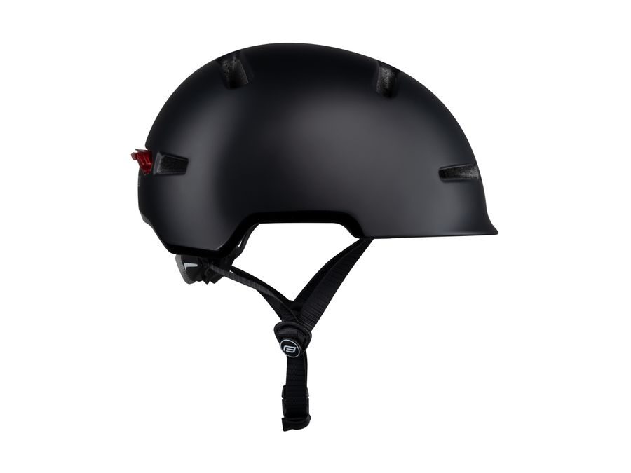 Městská helma FORCE METROPOLIS, černá matná/lesklá, UNI