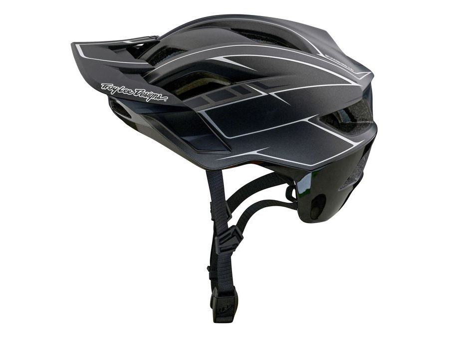 Helma Troy Lee Designs FLOWLINE SE MIPS PINSTRIPE CHARCOAL / BLACK 2024