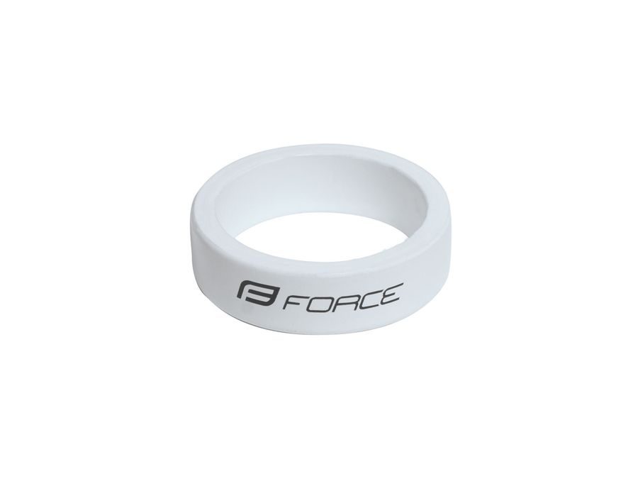 Podložka Force 1 1/8" AHEAD 10 mm Al, bílá