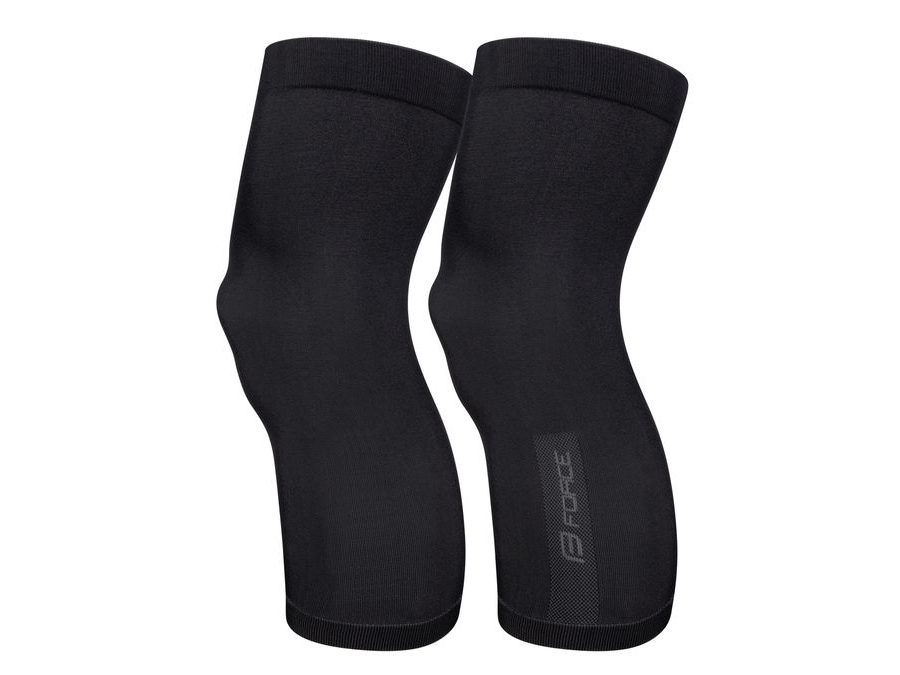 Návleky na kolena FORCE BREEZE pletené, černé