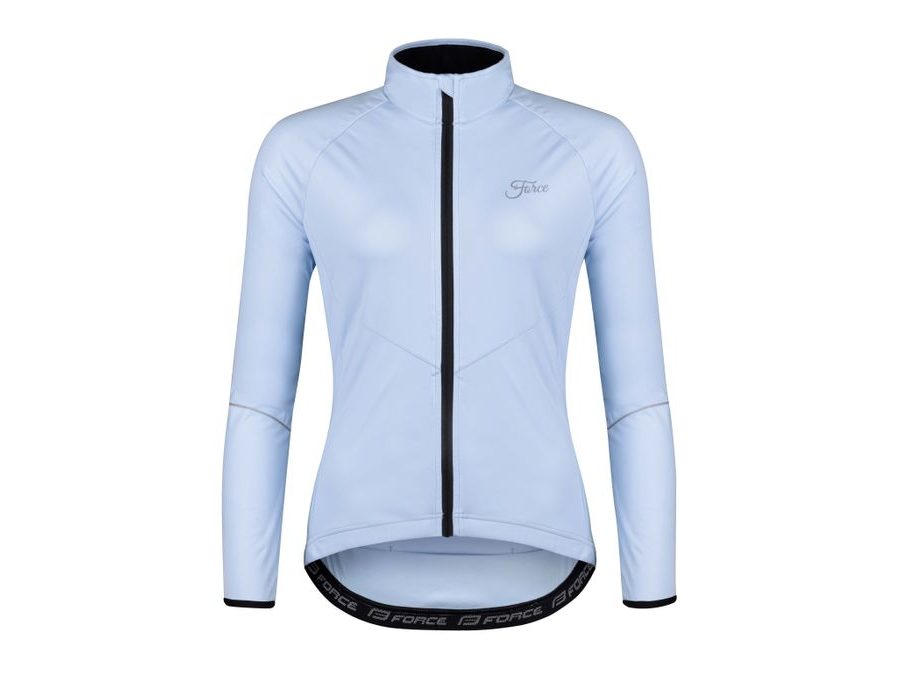 Dámská bunda FORCE ARROW LADY softshell, světle modrá