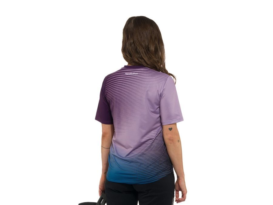 Dámský dres s krátkým rukávem HORSEFEATHERS Quantum, iris fade out