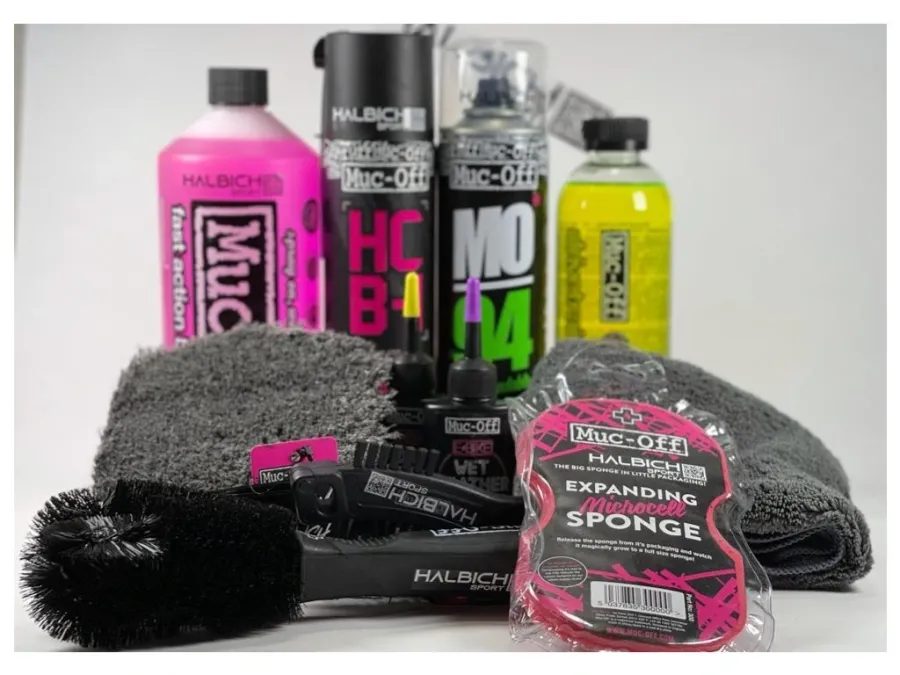 Dárková sada MUC-OFF EBIKE ULTIMATE KIT - Sada péče o elektrokolo v praktickém kufříku