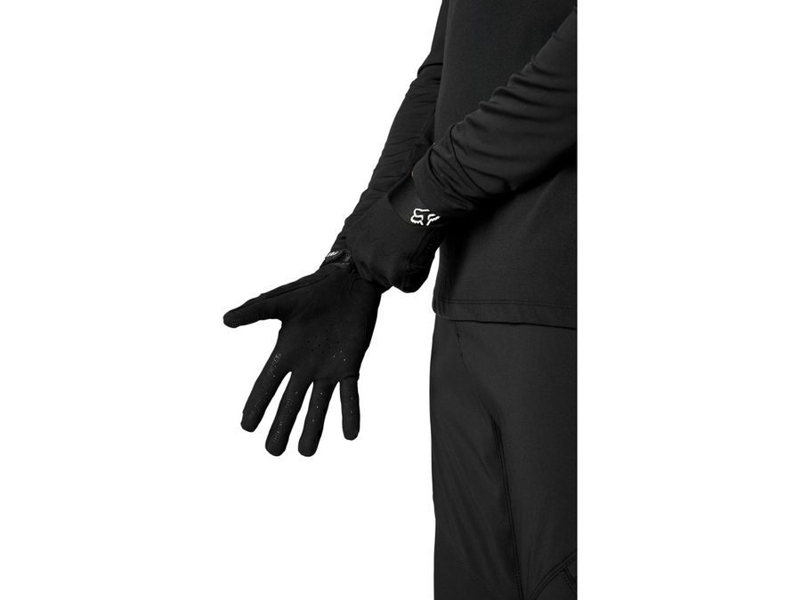 Letní dlouhoprsté rukavice FOX Defend D3O Gloves, black