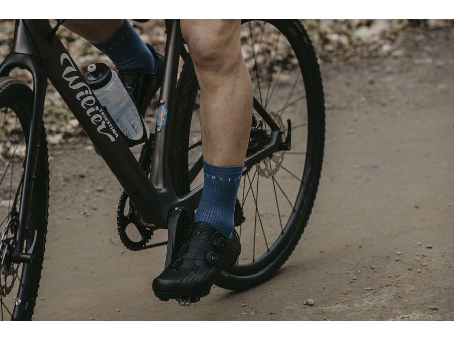 Dlouhé ponožky FORCE SNAP, modré