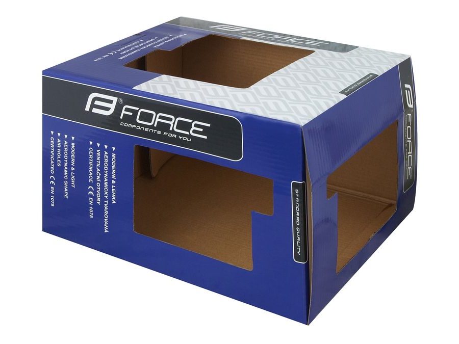 Helma FORCE ROAD, černá mat-lesk